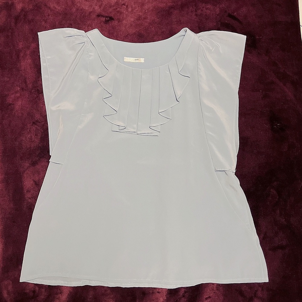 Mint green blouse